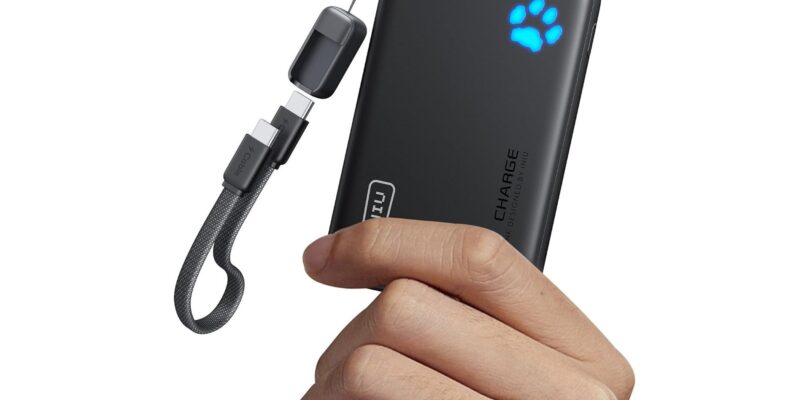 Amazon descarga el cargador de 3 puertos de 10,000 mAh y 45 W a un precio récord, el pequeño banco de energía ahora es muy barato