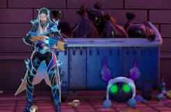 Cómo destruir contenedores de basura para encontrar y recolectar piezas de autobuses de batalla personalizados en Fortnite Capítulo 7, Temporada 1